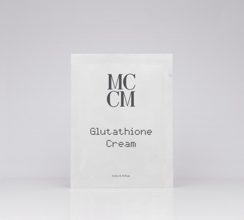 SAMPLE - GLUTATHIONE CREAM 3ML - MCCM | Cosmeselect SAMPLE - GLUTATHIONE CREAM 3ML - MCCM | Cosmeselect