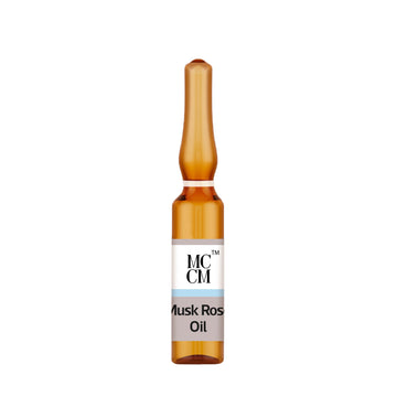 MCCM Medical Cosmetics - Ampullen mit 100 % reinem Moschusrosenöl - 20 Ampullen x 1 ml